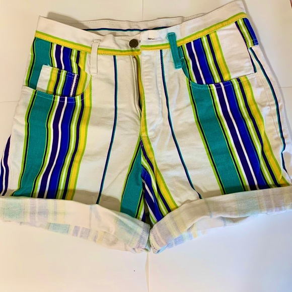 Sostanza Patterned Cotton Shorts - Picture 1 of 5